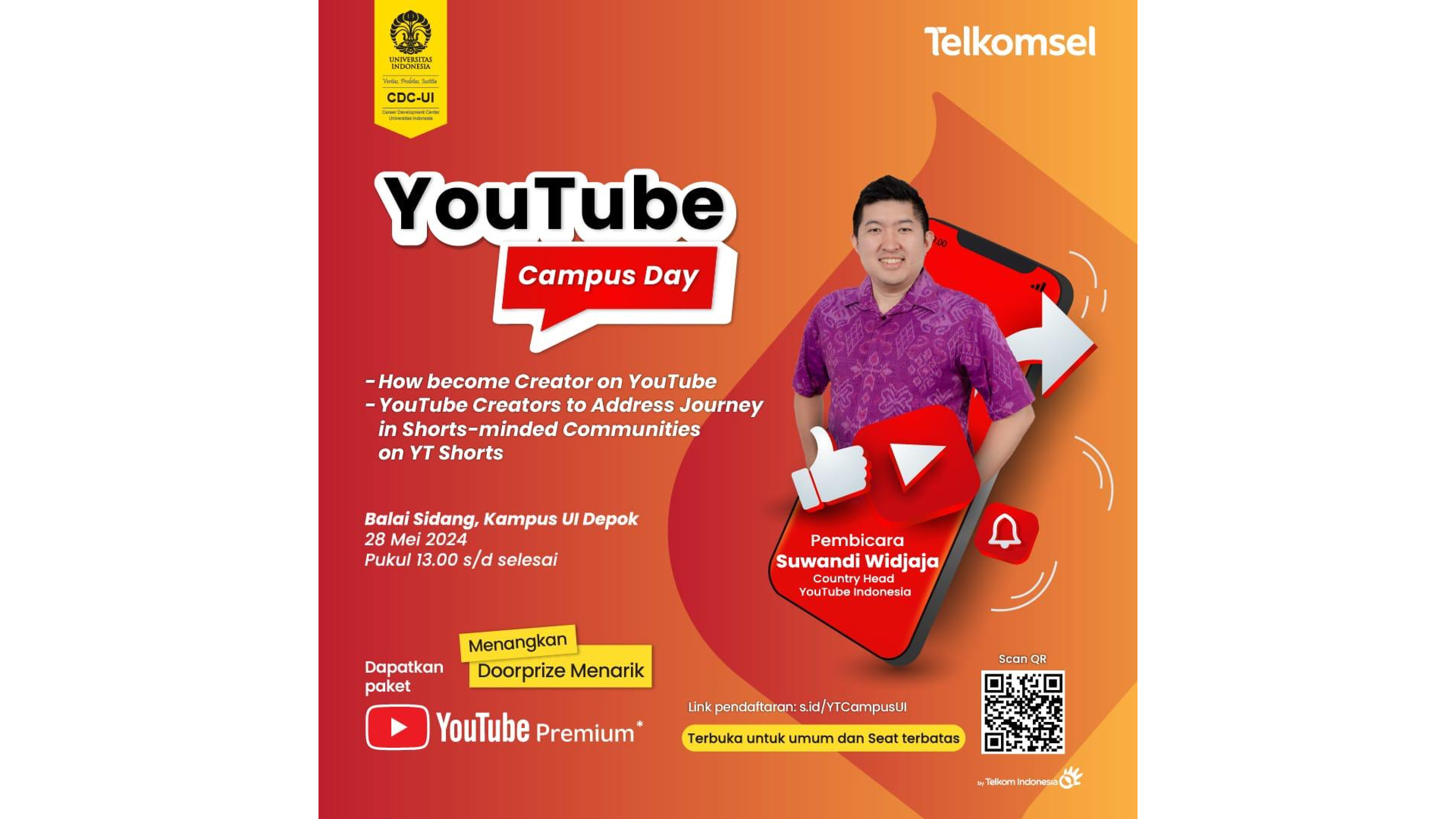 YouTube Campus Day X Universitas Indonesia